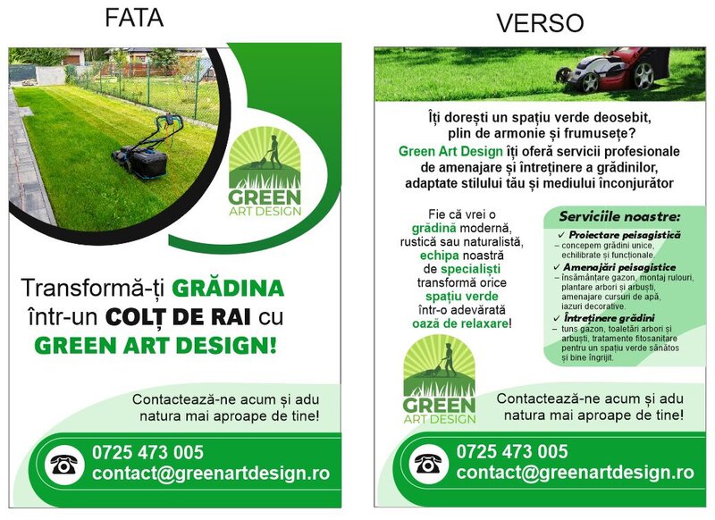Green Art Design - Amenajare gradina, spatii exterioare